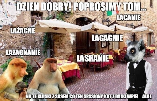 Włoskie wakacje Janusza :D