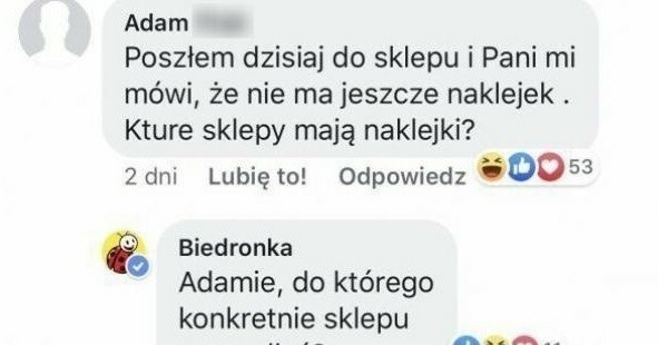 Naklejki w Biedrze :D