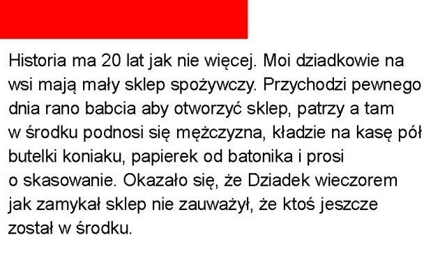 Nocka w sklepie