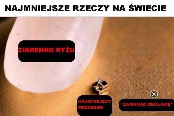 Najmniejsze rzeczy na świecie :D