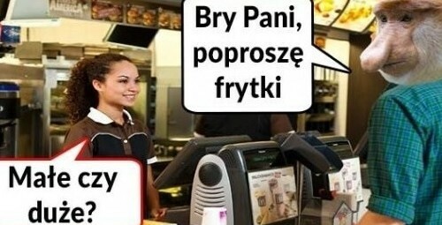 Janusz w Fast Foodzie :D