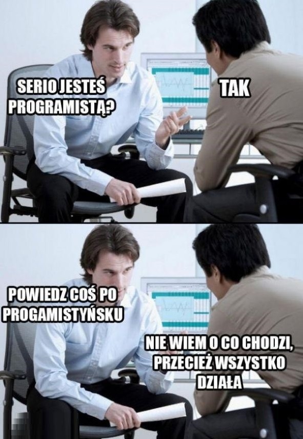 Rozmowa z programistą 