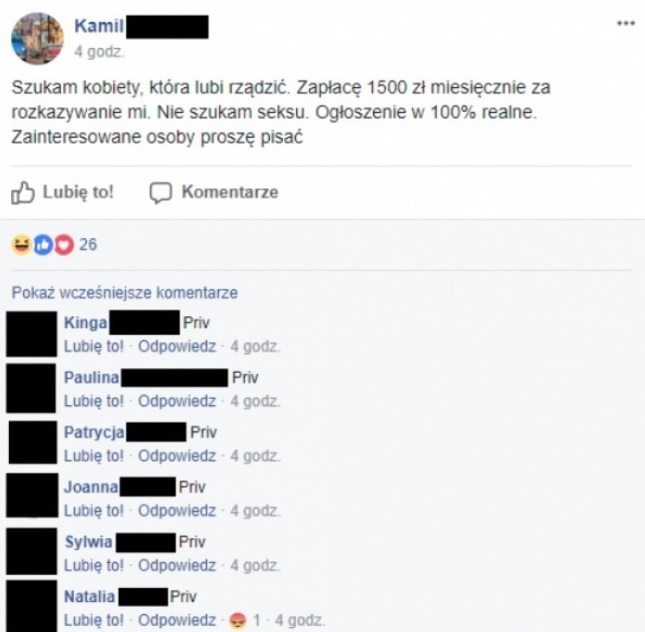 Nietypowe ogłoszenie :D