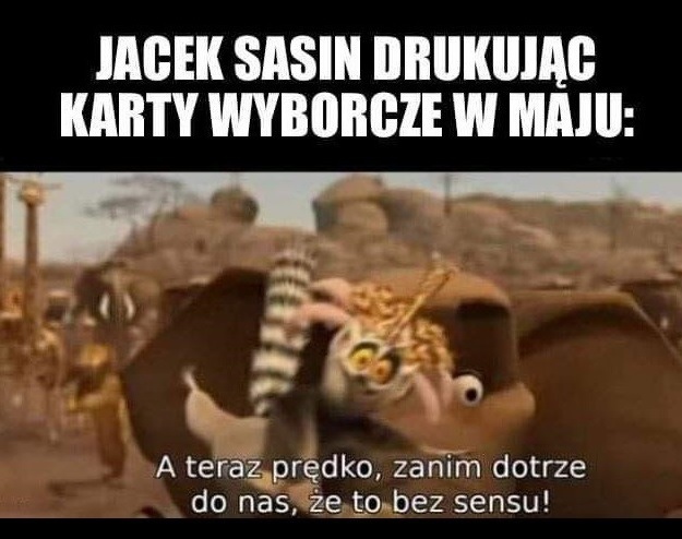 Majowe wybory :D