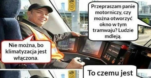 Klimatyzacja w tramwaju :D