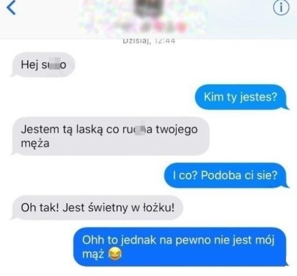 Rozmowa o mężu :D