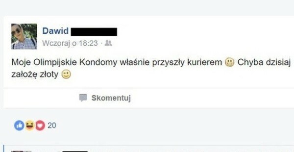 Olimpijskie kondomy :D