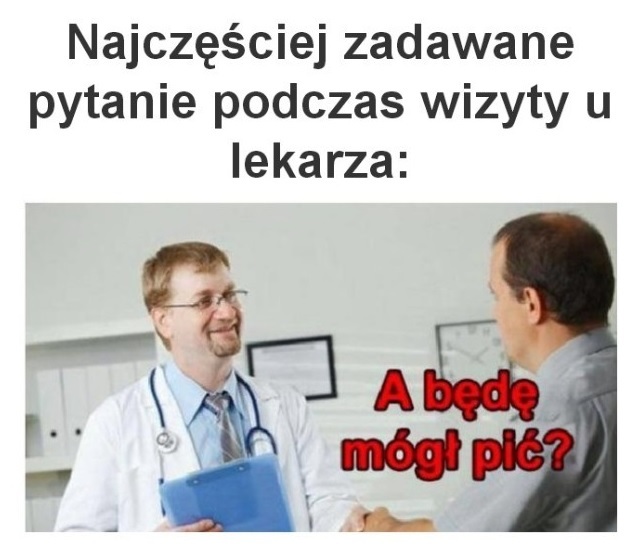 Najczęstsze pytanie do lekarza 
