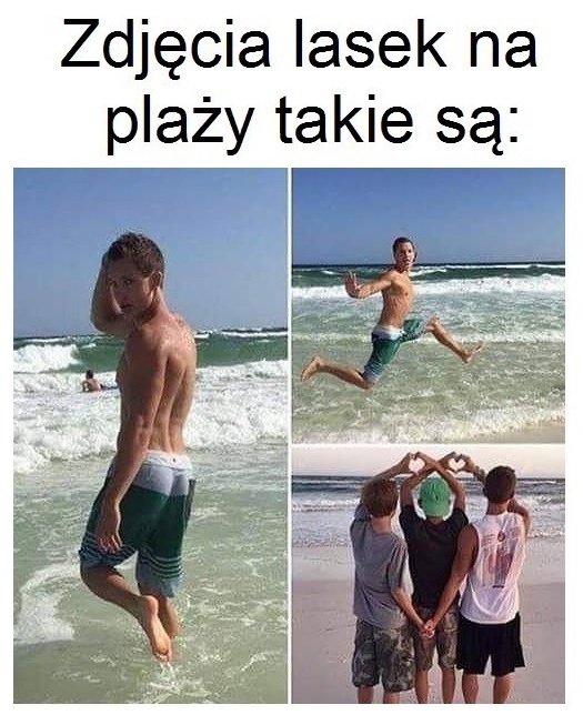 Laski na plaży :D