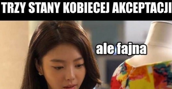 Trzy stany kobiecej akceptacji