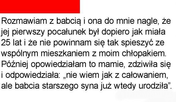 Nietypowa rada babci :D