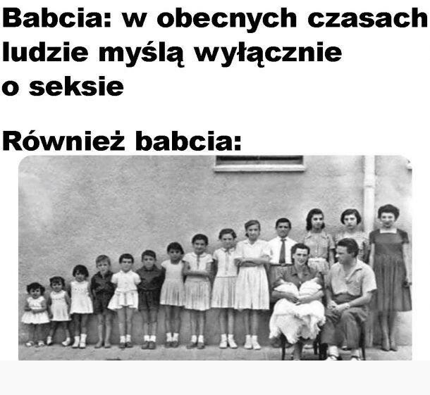 Babcia ma własne teorie - nieco sprzeczne :D