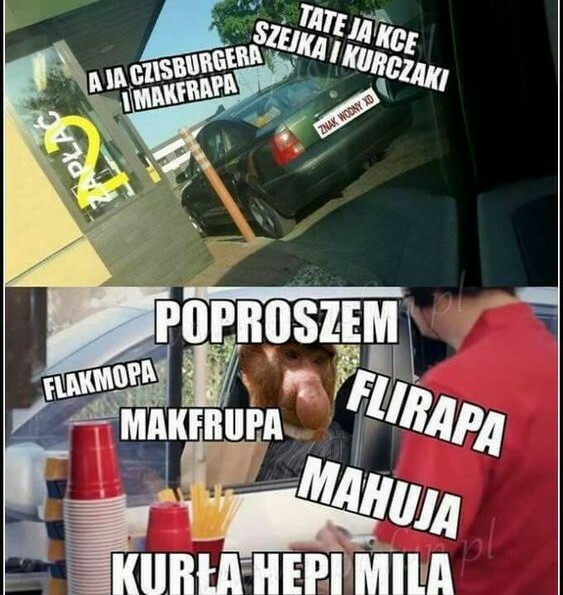 Janusz w maku :D