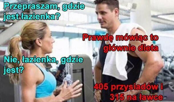 Koksy na siłowni