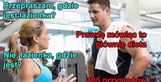 Koksy na siłowni