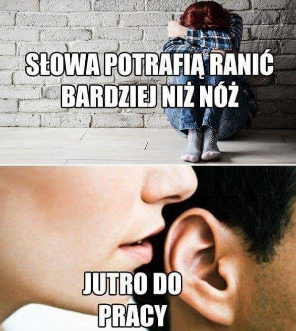 Okrutne słowa!
