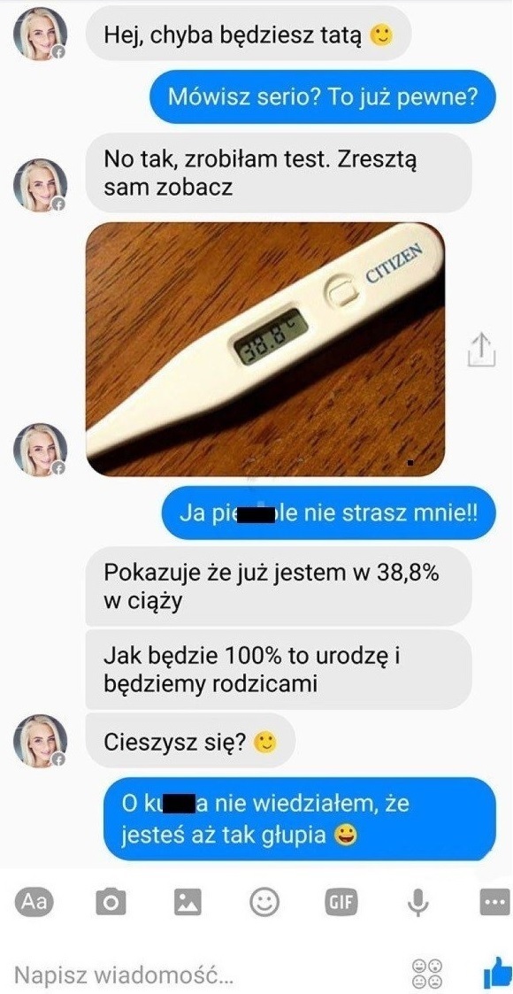 Szczęśliwa wiadomość? :D