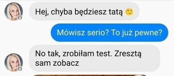 Szczęśliwa wiadomość? :D
