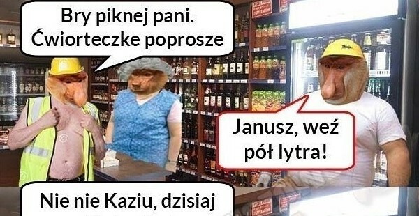 Janusz w sklepie :D