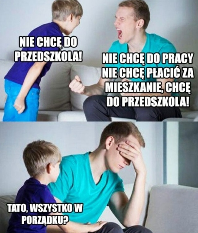 Dzieciństwo vs dorosłe życie