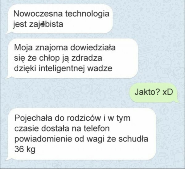 Nowoczesna waga :D 