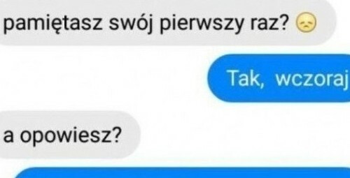 Relacja z pierwszego razu :D