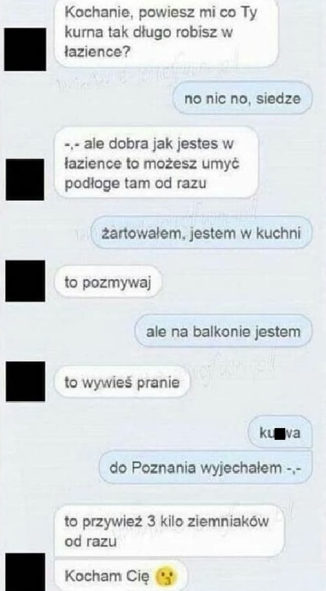 Zadania od kobiety ;D