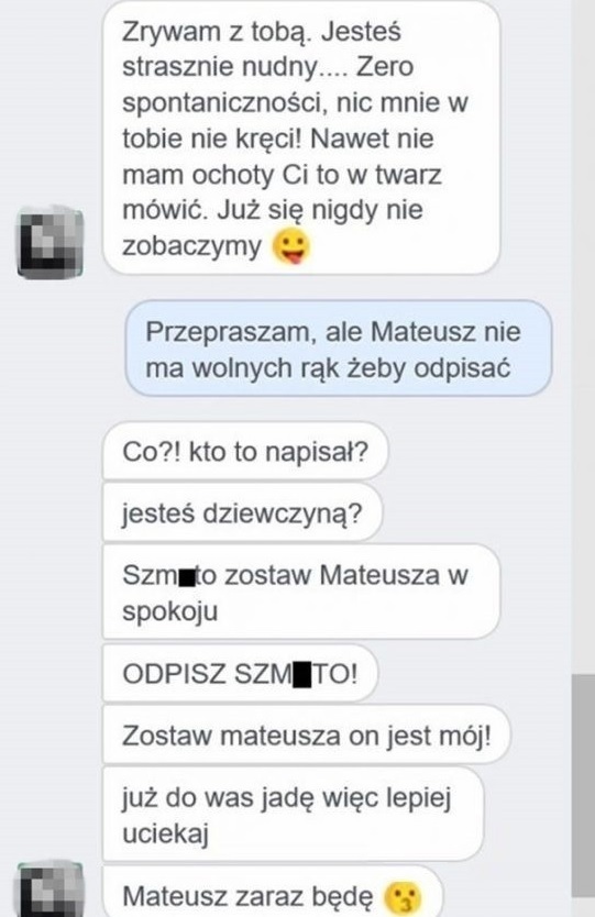 Zerwanie przez FB :D