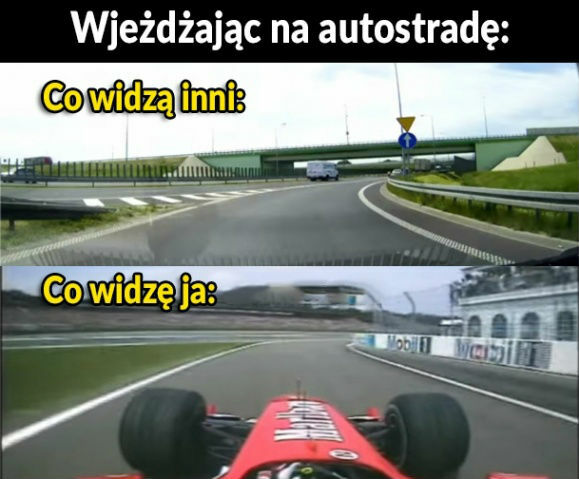 Tymczasem na autostradzie :D