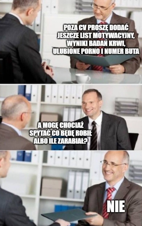 Absurdy rozmów kwalifikacyjnych :D