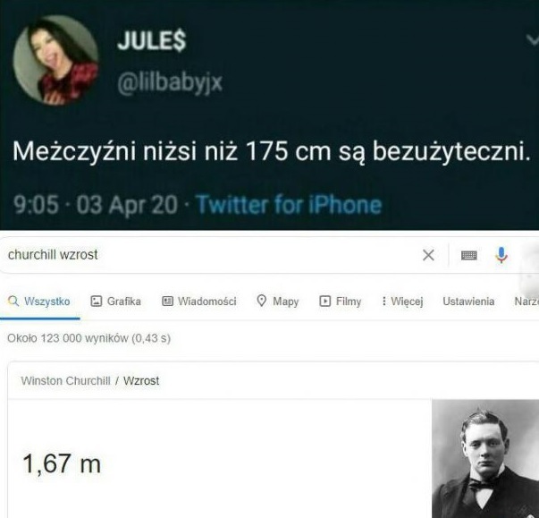 Kilka słów o męskim wzroście