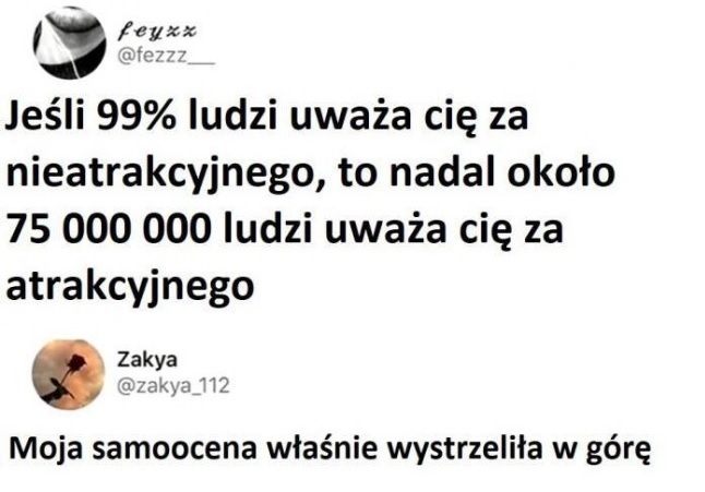 Atrakcyjność to pojęcie względne :D