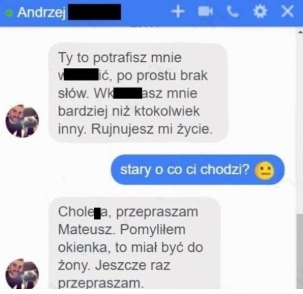 Dziwna wiadomość :D