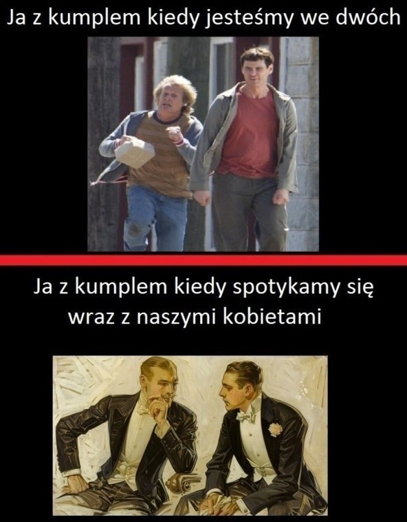 Spotkanie we dwóch vs spotkanie z kobietami :D