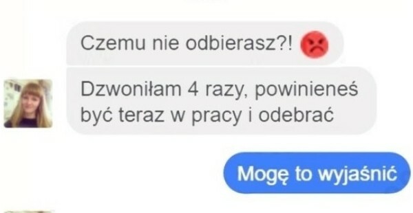 Gdy facet nie odbiera.. :D