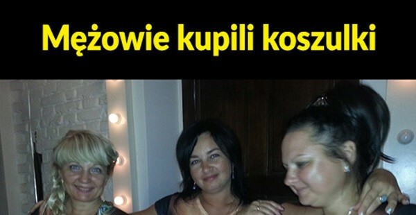 Koszulki od mężów :D
