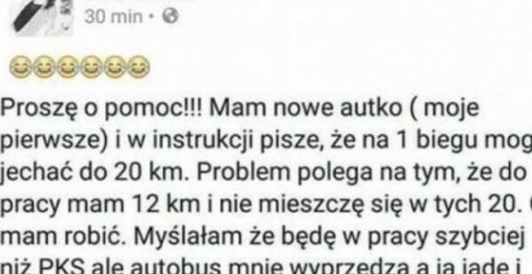 Problem kobiety-kierowcy :D