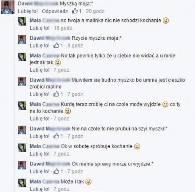 Romantyczna konwersacja :D