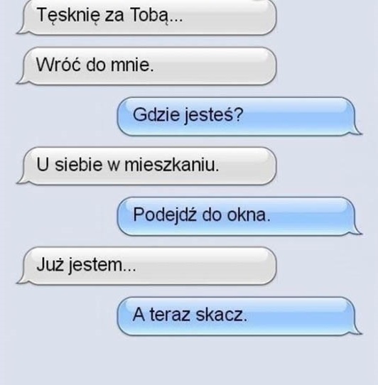 Umiera z tęsknoty!