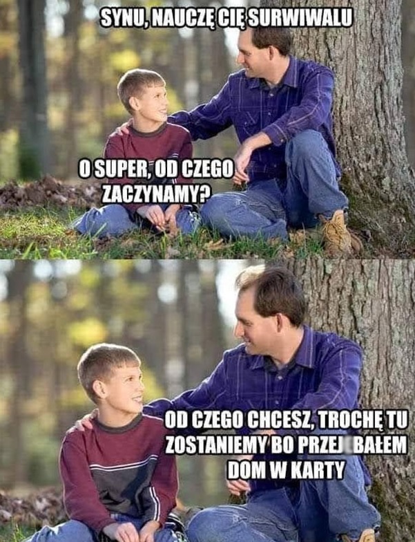 Prawdziwy surwiwal :D