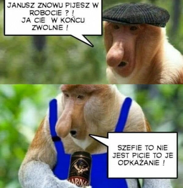 Janusz i alko :D