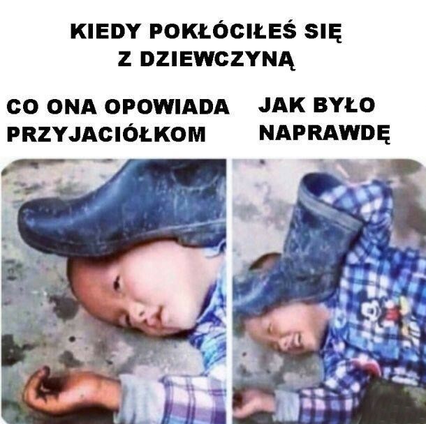 Kłótnia z laską :D