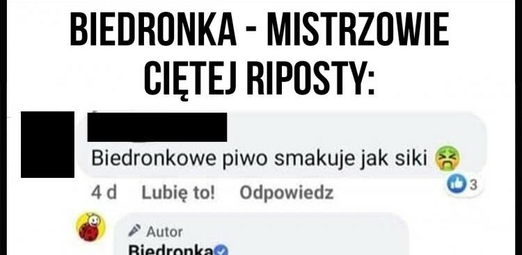 Mistrzowie ciętej riposty :D