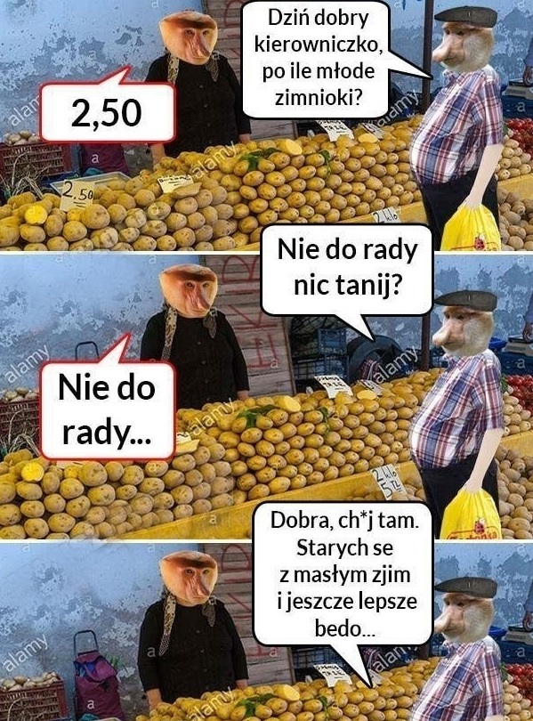 Janusz na targu :D
