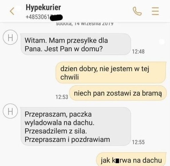 Profesjonalna dostawa :D