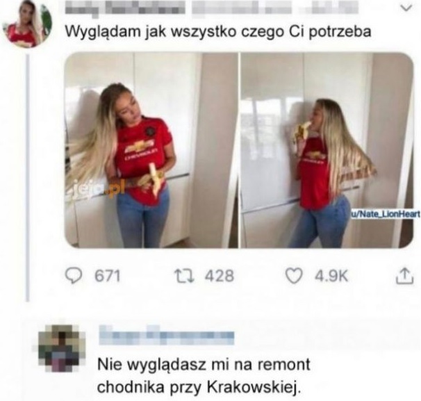 Pewna siebie dziewczyna :D
