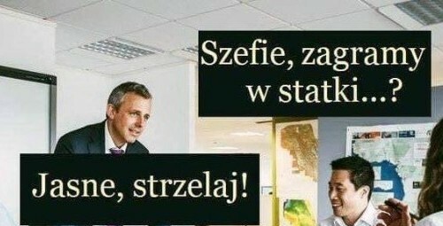 Gra w statki z szefem :D