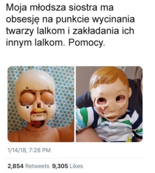 Lalki, które straszą :D