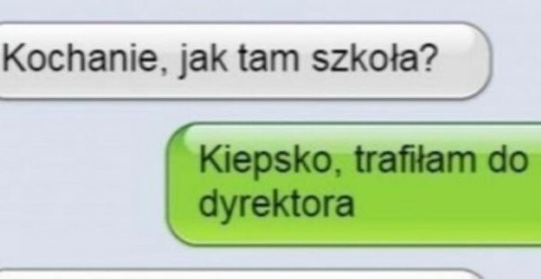U dyrektora na dywaniku... :D