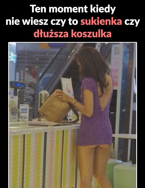 Sukienka czy koszulka? :D